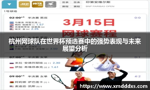 杭州网球队在世界杯预选赛中的强势表现与未来展望分析